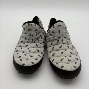 The North Face Women's Thermoball Mule Gray and Black Slippers
